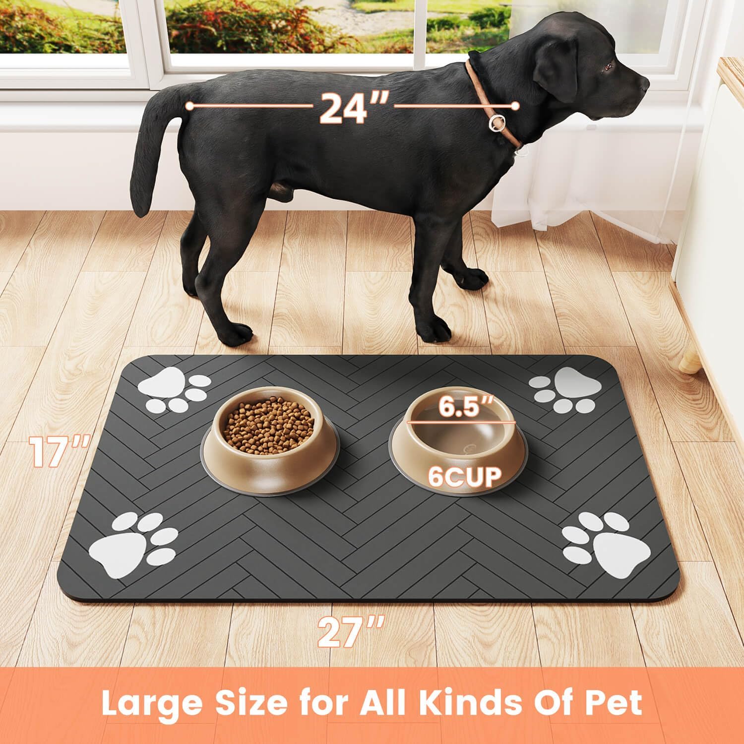 Absorbent Pet Feeding Mat™